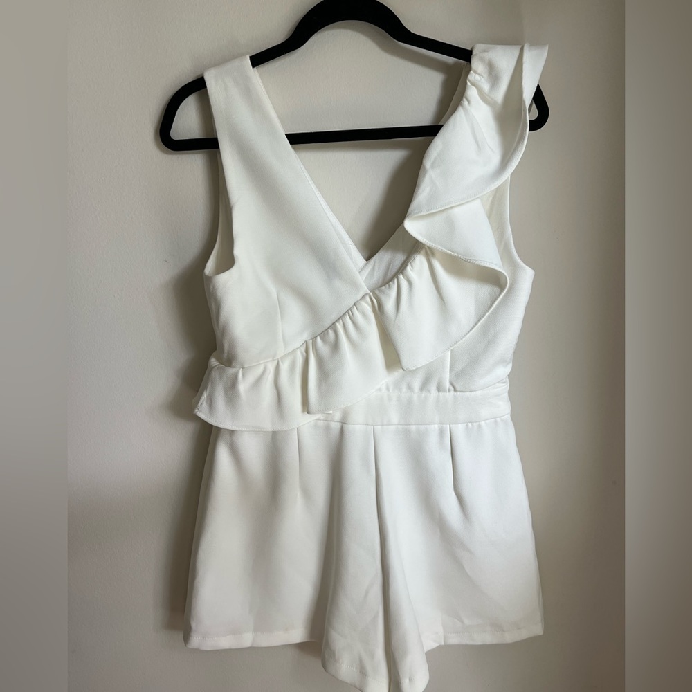 Do+Be White Romper